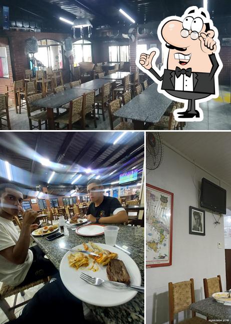 O interior do La Casa Di Frango