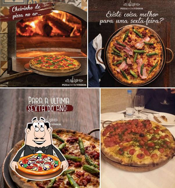 No Pizza Entre Vinhos, você pode provar pizza