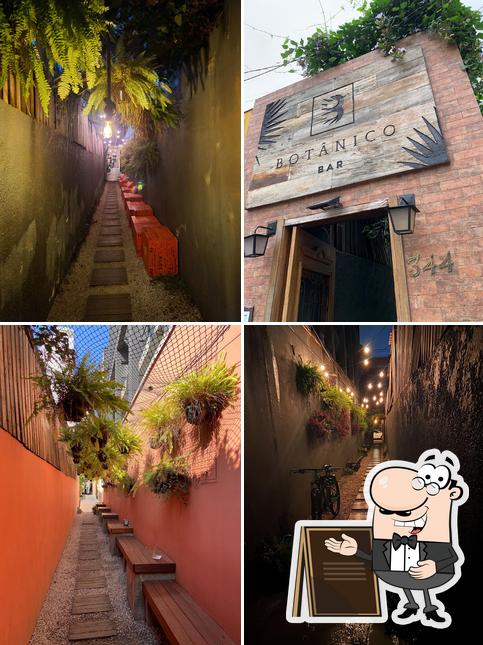 Veja imagens do exterior do Botânico Bar