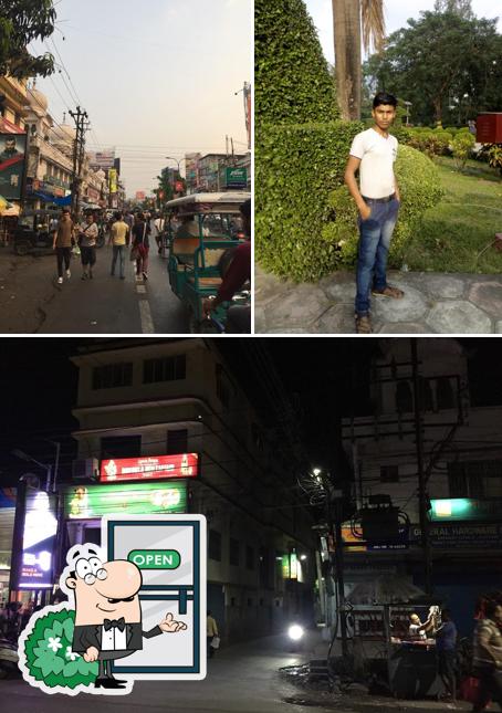 Enjoy the view at the outside area of Nine Ten Hotel And Bar