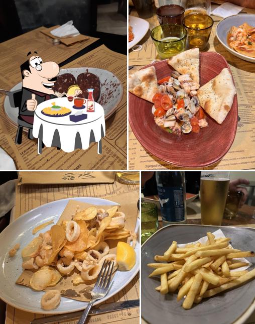 Piatto di formaggi al Pizzeria Negresco