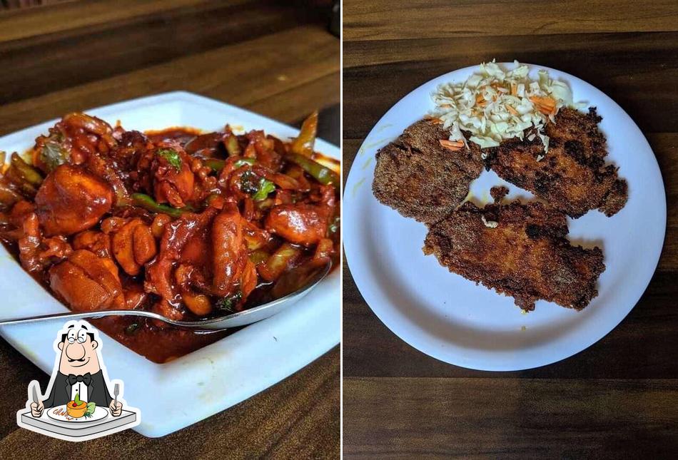 Food at Unique Restaurant And Bar