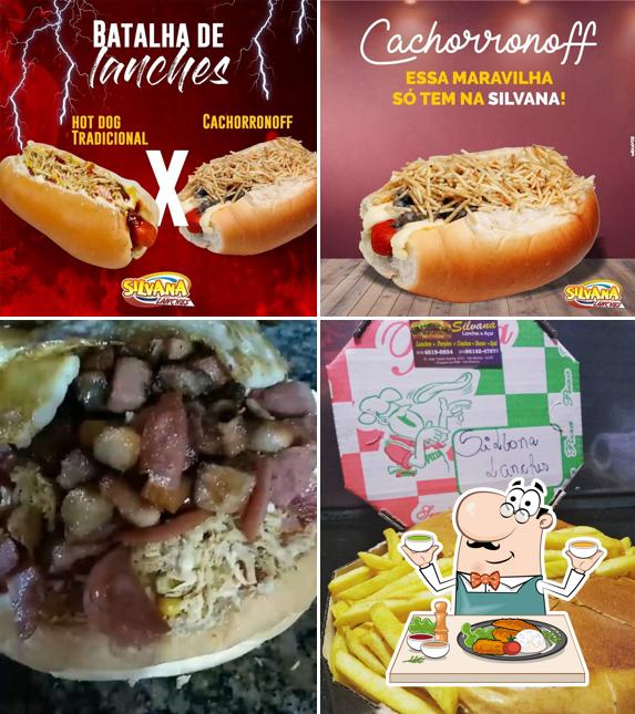Comida em Silvana Lanches