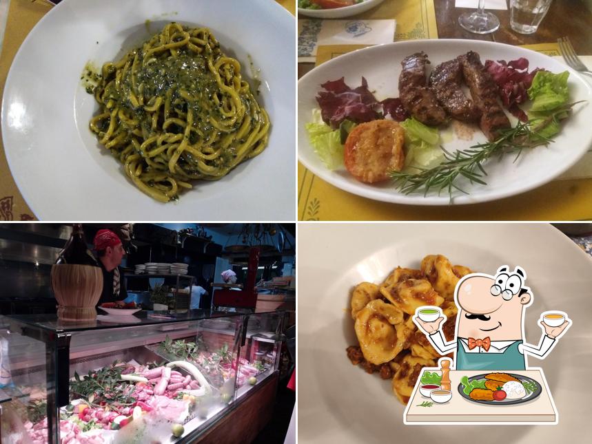 Platti al Osteria Moriconi