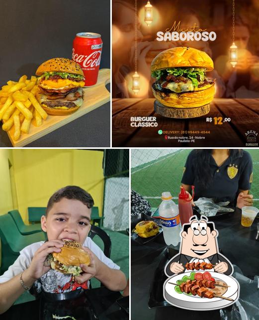 Comida em Arena Burguer