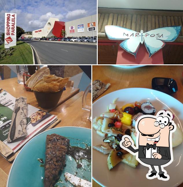 O exterior do Mariposa - Shopping Paralela