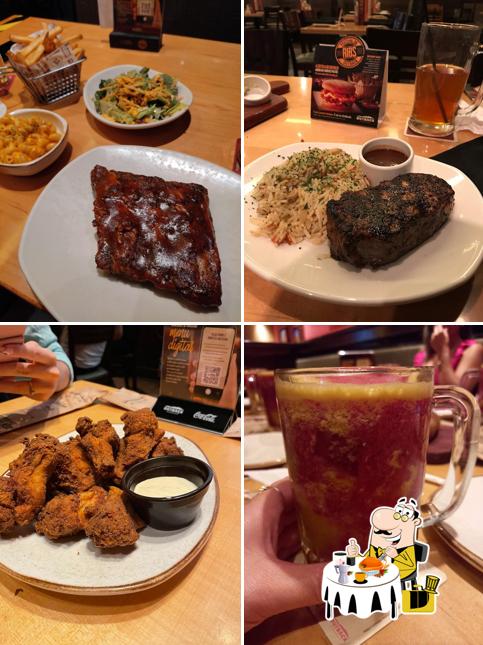 Comida em Outback Steakhouse