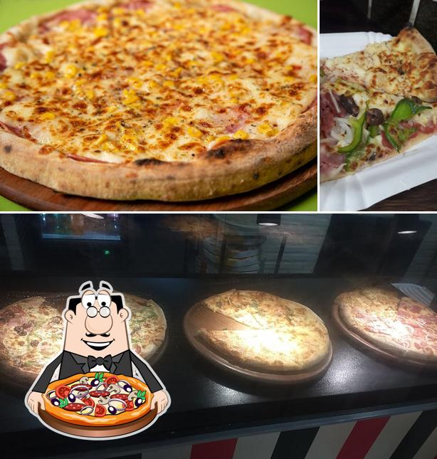 Consiga diversos tipos de pizza