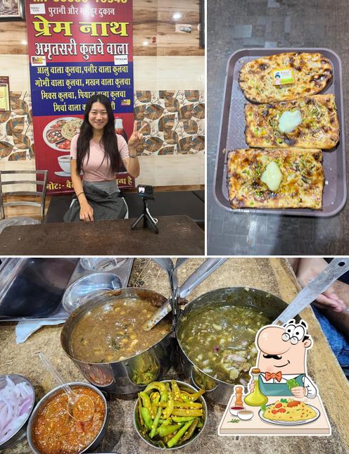 Meals at Prem nath Kulche Wale - Best Patty Kulcha in Amritsar Best Kulcha in Amritsar Best Chur Chur Naan in Amritsar
