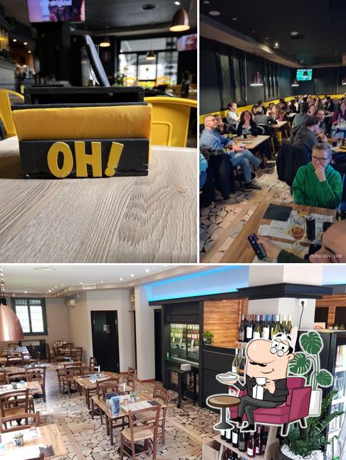 Dai un'occhiata agli interni di Oh! Burger Modena