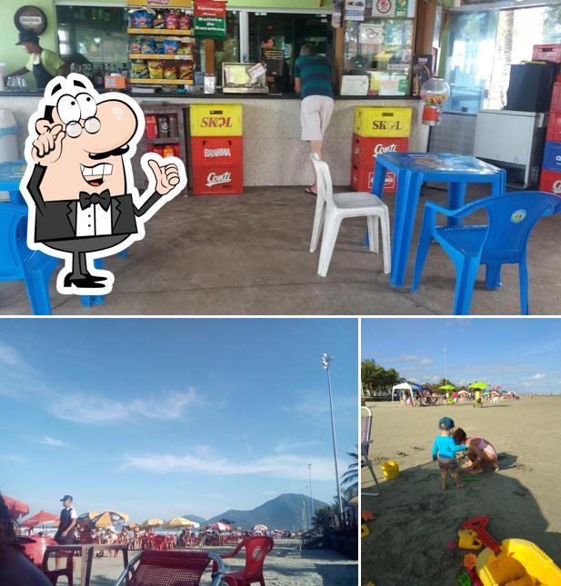 O interior do Quiosque Tina 29 ️‍