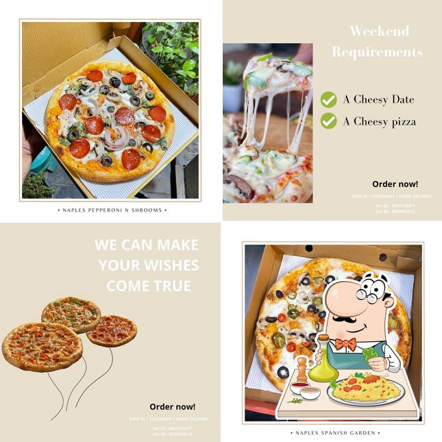 Food at Dj's Pizza & Pasta