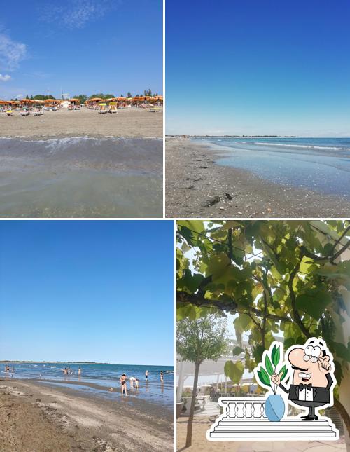 Gli esterni di Paradise Beach Spiaggia Ristorante Pizzeria