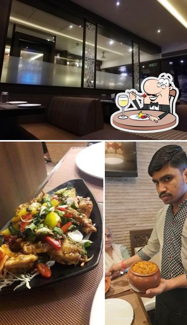 The restaurant's food and interior