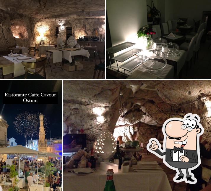 Gli interni di Ristorante Caffè Cavour