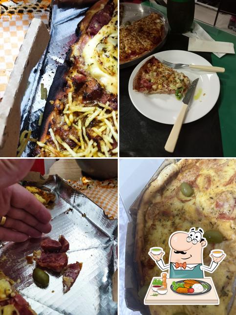 Platos en Pizza Marcante