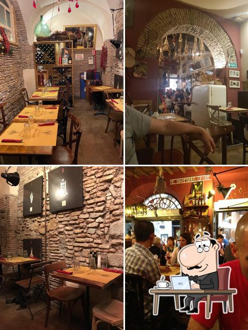 Dai un'occhiata agli interni di Cantina e Cucina