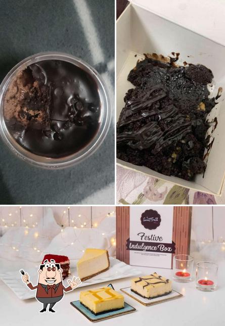 Chocolate mousse at Sweet Truth Phase 11 Mohali