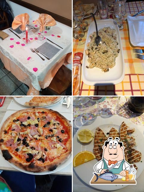 Salmone grigliato al Trattoria Vecchia Brera