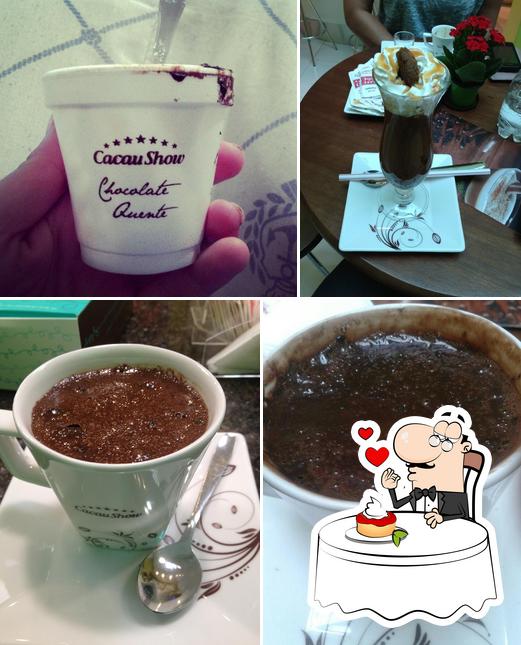 Cacau Show - Chocolates provê uma gama de pratos doces