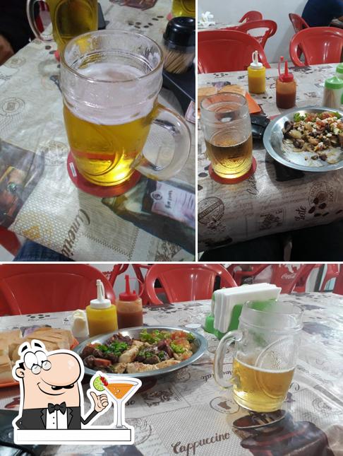 Prove uma bebida do menu