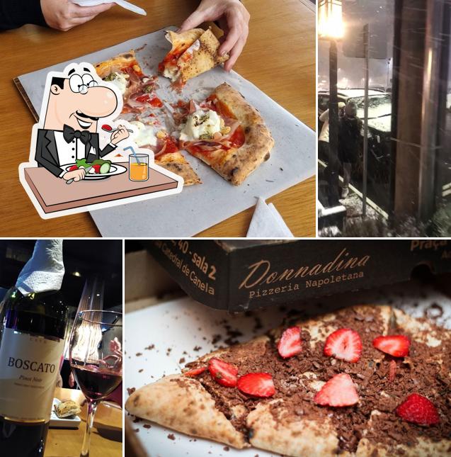 Comida em Donnadina Pizzeria