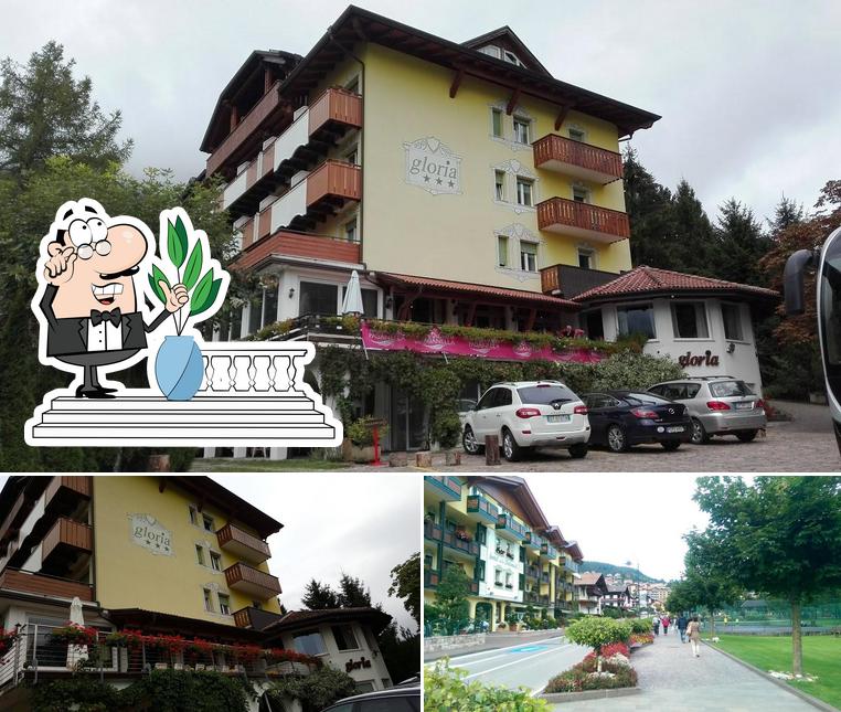 Gli esterni di Lake & Nature Hotel Gloria