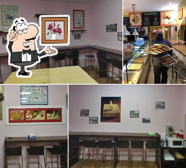 Dai un'occhiata agli interni di Nonsolopasta