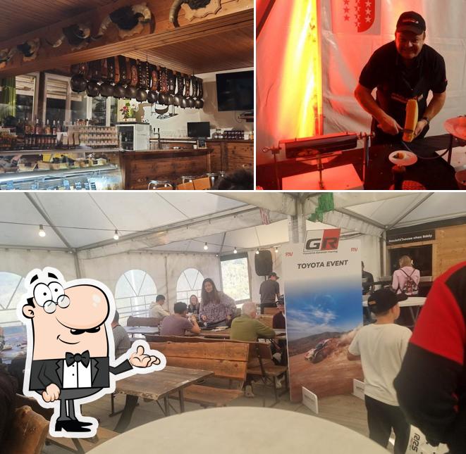 Gli interni di Raclett'house Chez Eddy