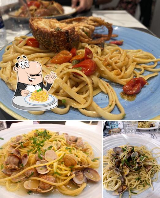 Spaghetti alla carbonara al Ristopescheria "Da Teresa"