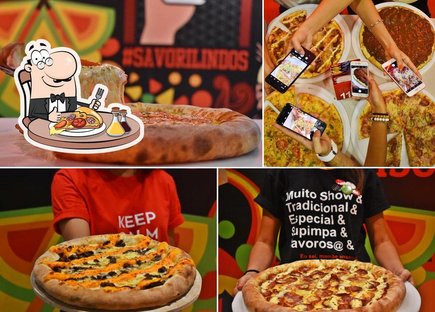 No Savóri Pizza São Luís, você pode degustar pizza