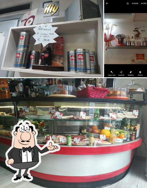 Gli interni di Pausa Caffè