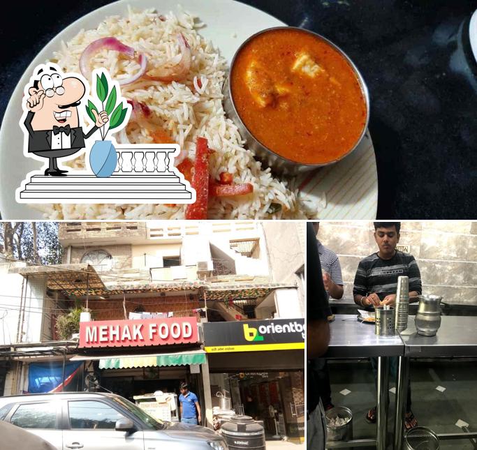 The picture of Mehak Food Corner’s exterior and food