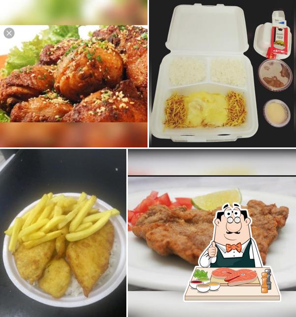 Peixe e fritas em Zacaroni