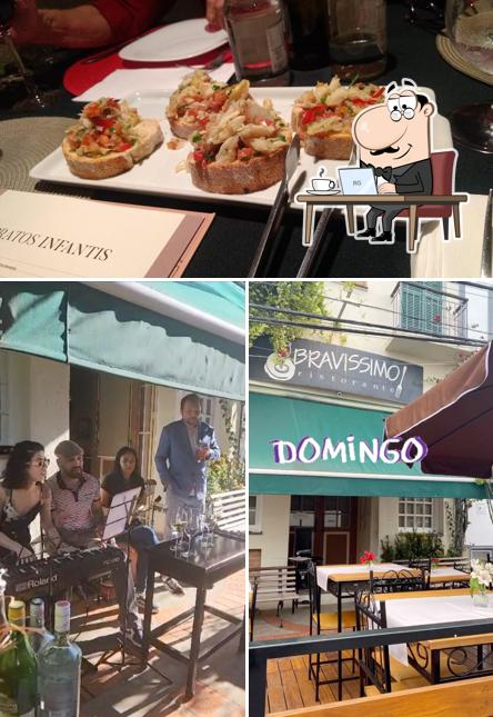 O interior do Restaurante Bravíssimo