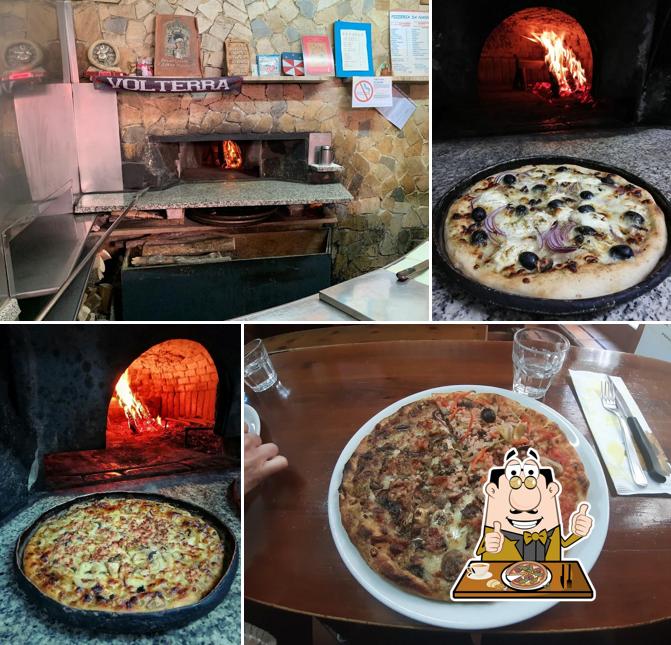 A Pizzeria Da Nanni, puoi ordinare una bella pizza