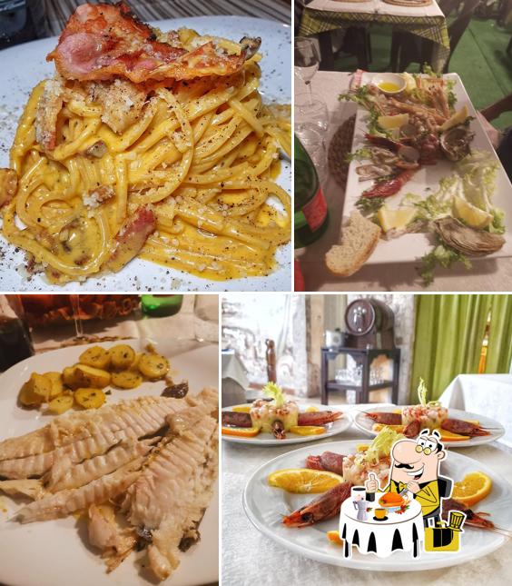 Cibo al Ristorante Antica Roma