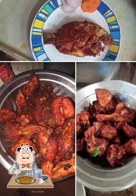 Chicken wings at Meenoos Coolbar & Coffee bar, Veetil Oonu