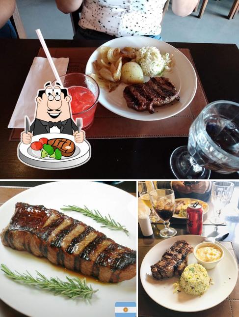 Bife em La Parrilla Argentina: Carnes, Vinhos, Música, Dança, Delivery, Moema SP
