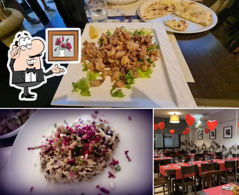 La immagine di interni e cibo da Ricomincio da tre