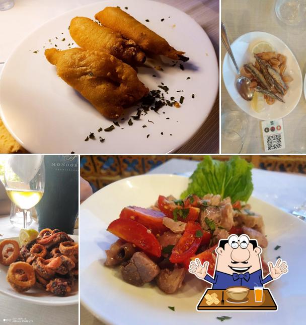 Fritto misto al Il Rustico Trattoria di Felice Mirko