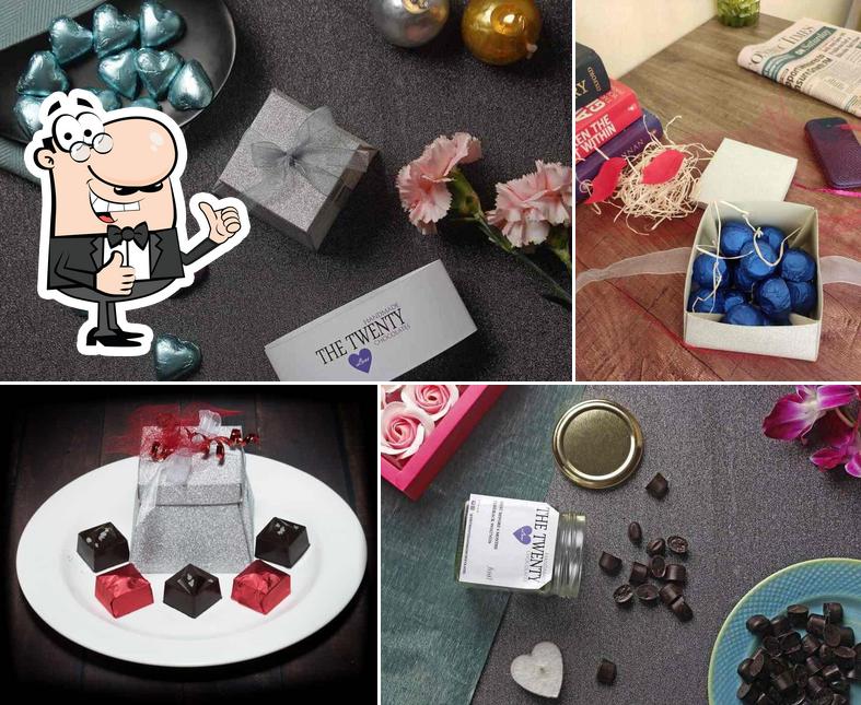 Here's a photo of The Twenty Handmade Chocolates
