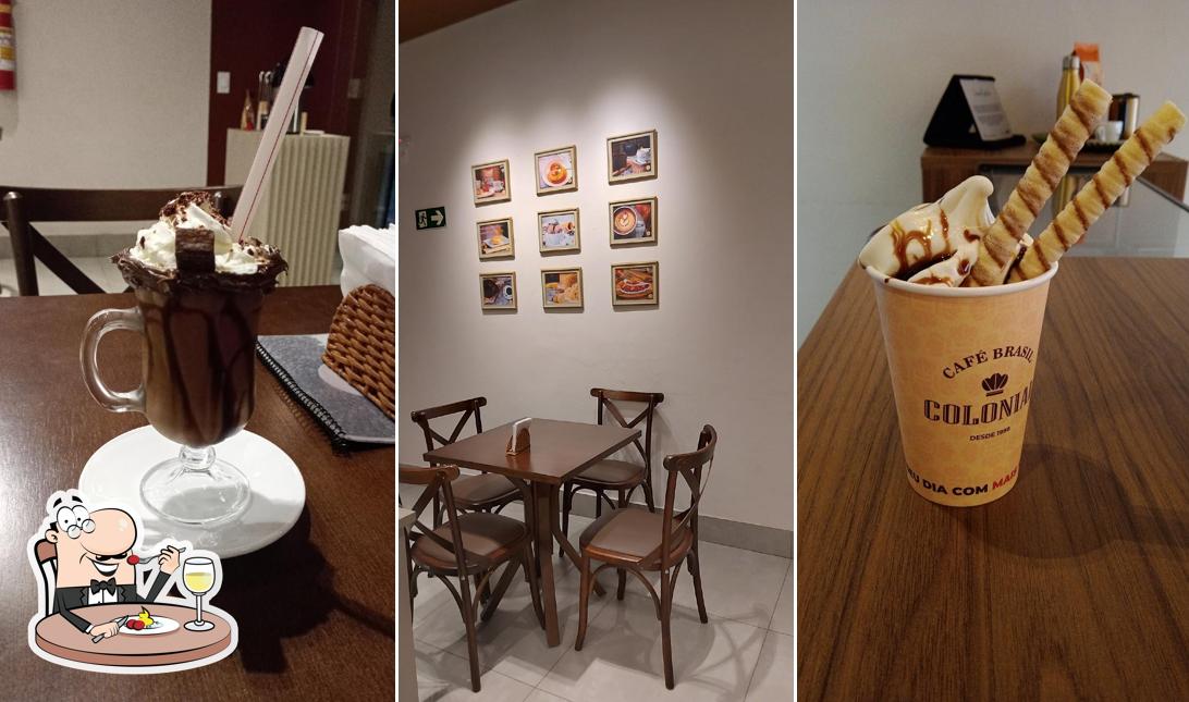 Mousse de chocolate em Cafeteria Café Brasil Colonial