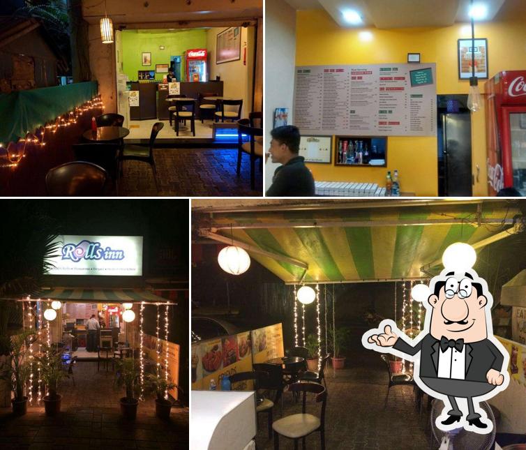 The interior of Rolls Inn