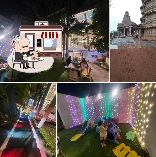 You can get some fresh air at the outside area of Hotel Amarkantak Inn & Maikal Restaurant