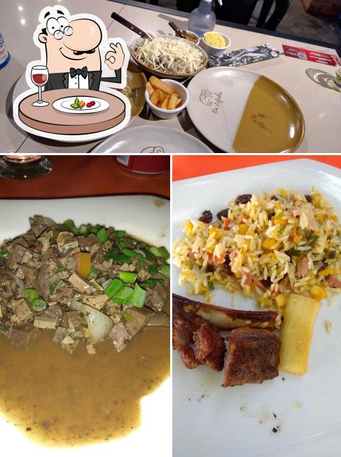 Platos en Carneiro na Brasa da Zefinha