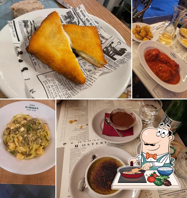 Pollo al curry al Osteria Al Vicolo 9