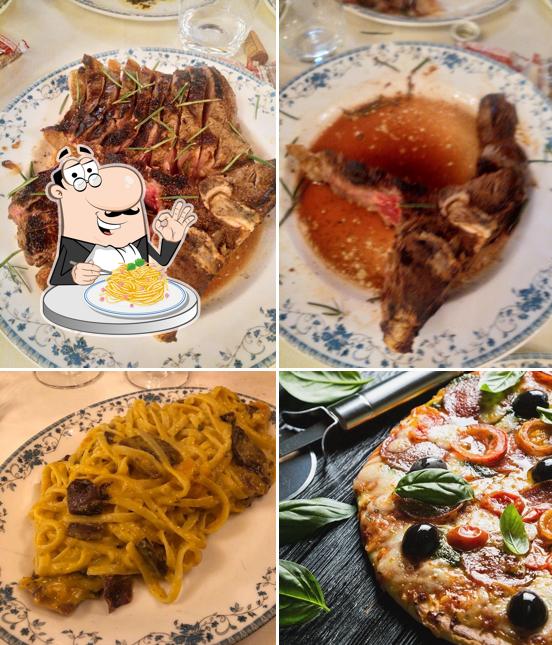 Spaghetti alla carbonara al Ristorante Da Attilio