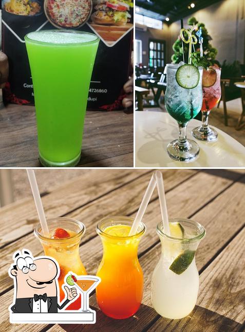 Pick a drink from the menu