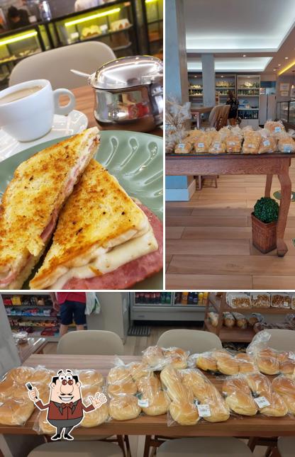 Comida em Padaria unipão